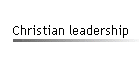 Christian leadership