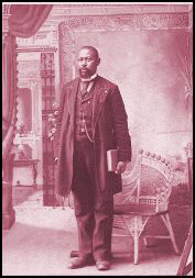 [ Circa 1900 near Morgantown Kentucky - Black Preacher ]