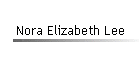 Nora Elizabeth Lee